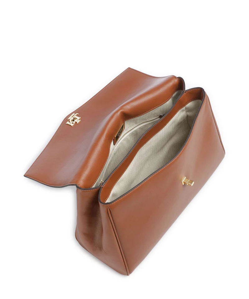 Lauren Ralph Lauren Farrah Medium Bolso de mano lauren tan