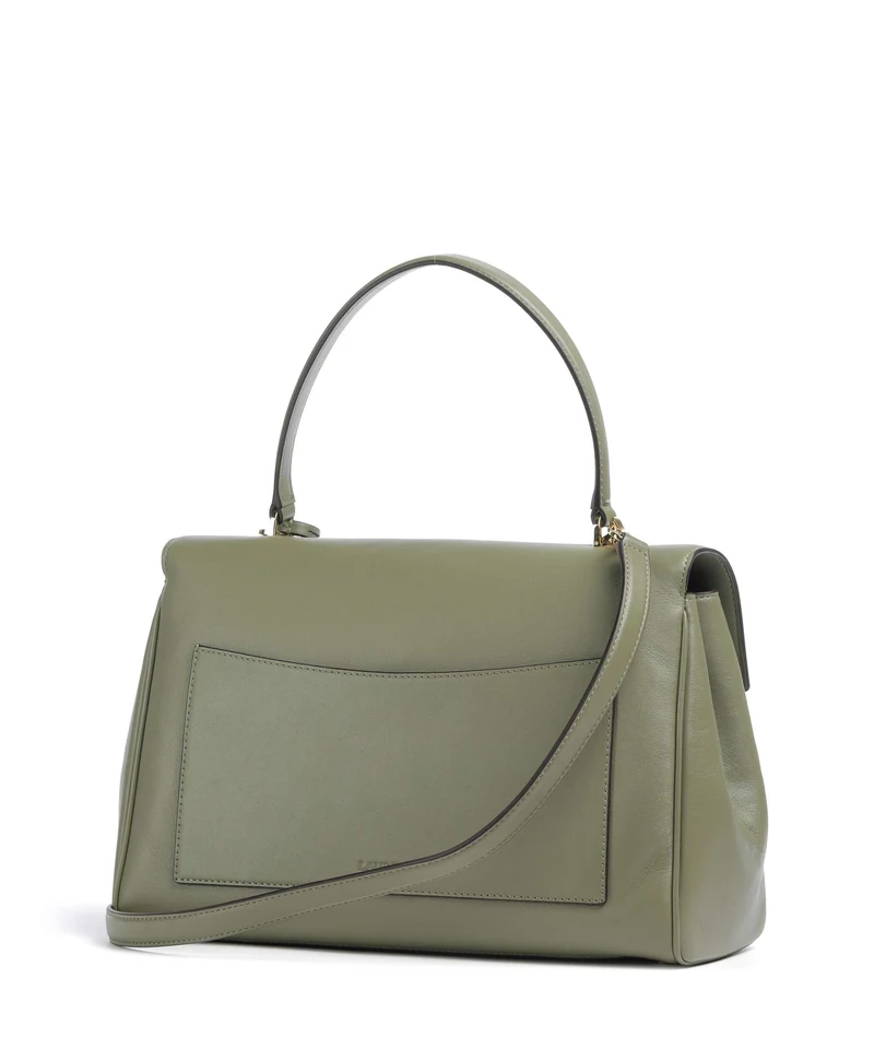 Lauren Ralph Lauren Farrah Medium Bolso de mano sage green