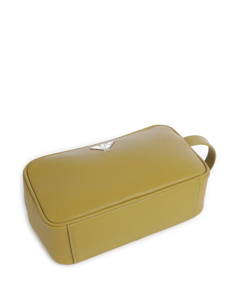 Emporio Armani Business Regenerated Neceser ecru olive