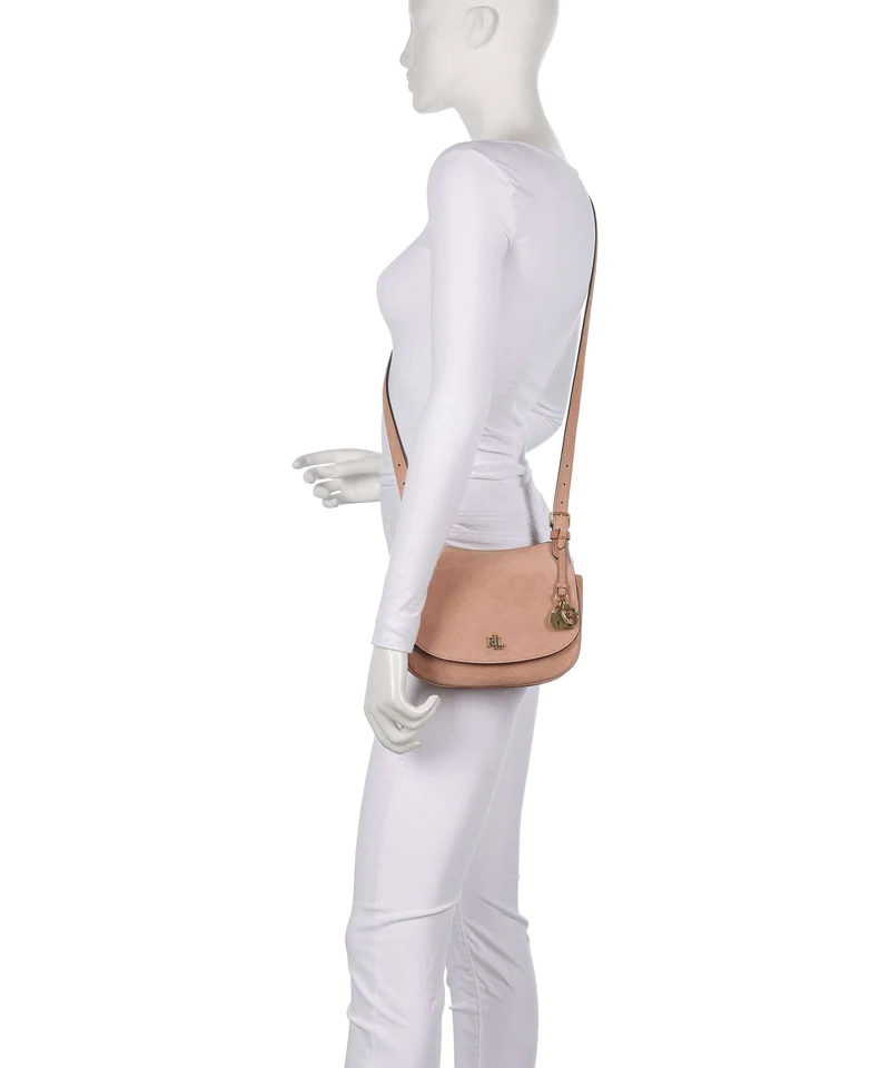 Lauren Ralph Lauren Marcy Medium Bandolera pink sienna