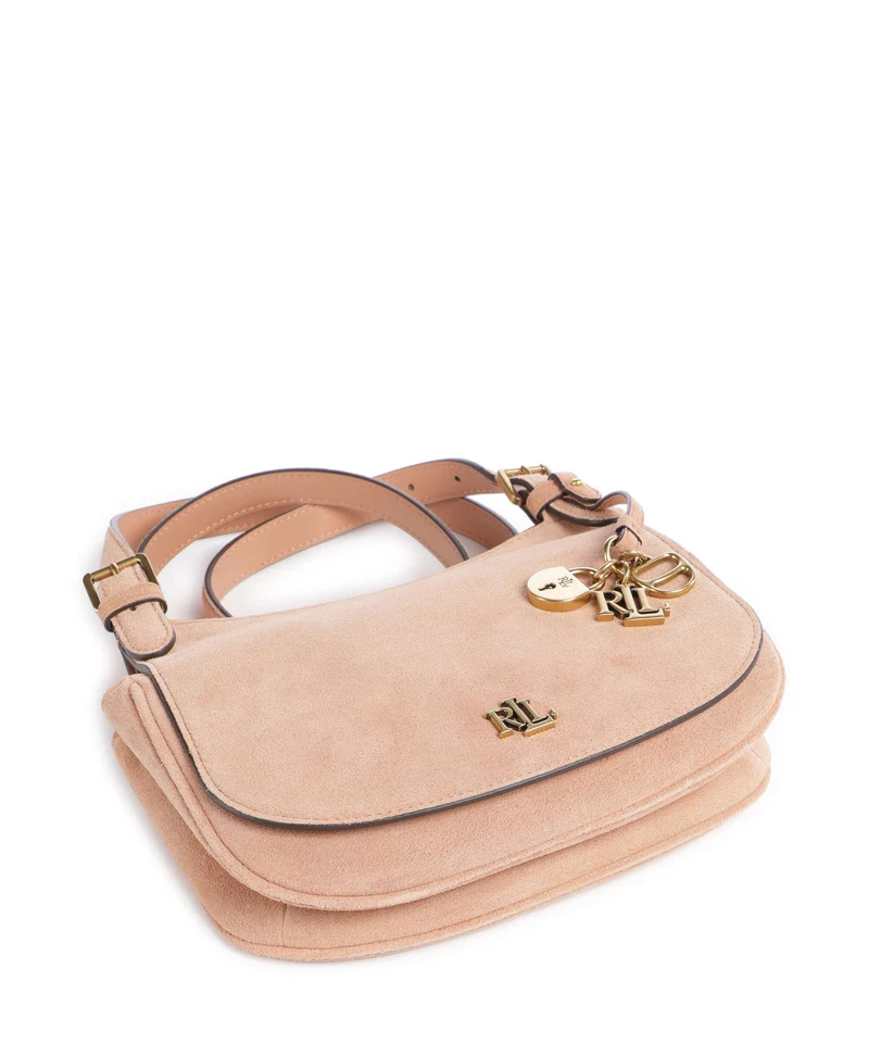 Lauren Ralph Lauren Marcy Medium Bandolera pink sienna