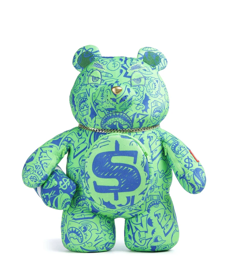 Sprayground Tatted Up No Face Moneybear Mochila multicolour