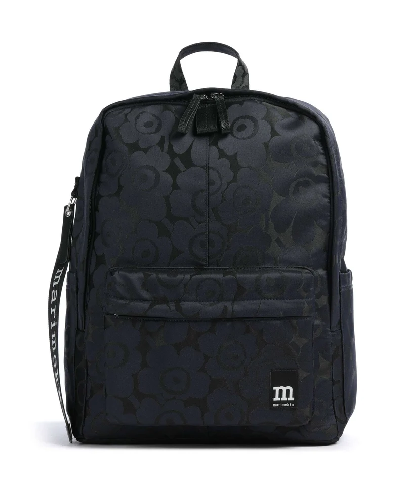 Marimekko Zip Top Unikko Mochila blue/dark blue