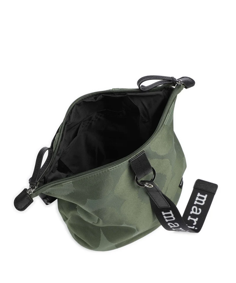 Marimekko Carry All Unikko Bandolera green/light green