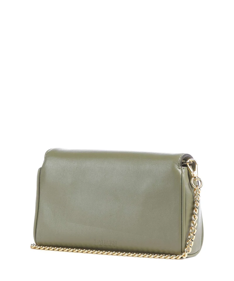 Lauren Ralph Lauren Tanner Large Bandolera sage green