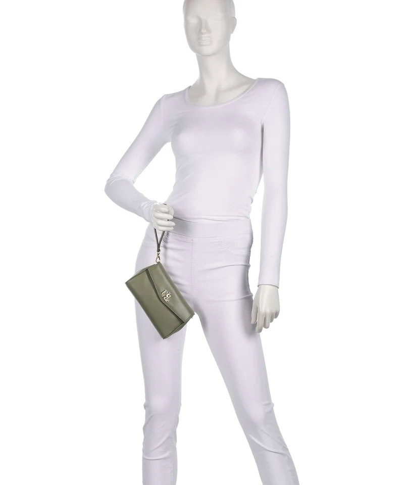 Lauren Ralph Lauren Tanner Large Bandolera sage green