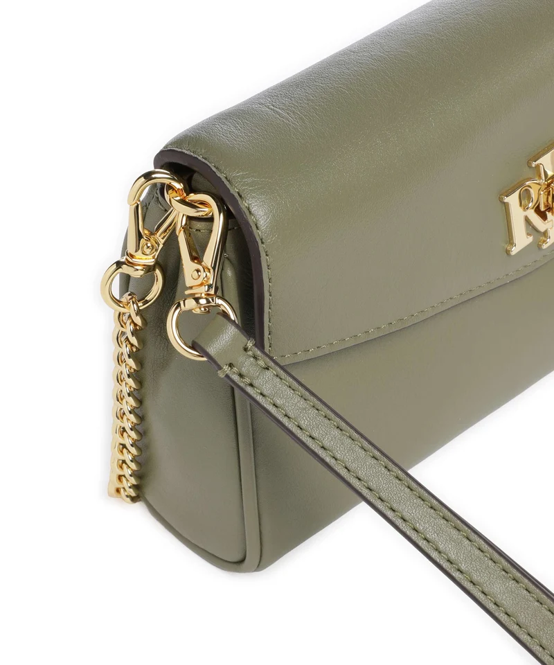 Lauren Ralph Lauren Tanner Large Bandolera sage green