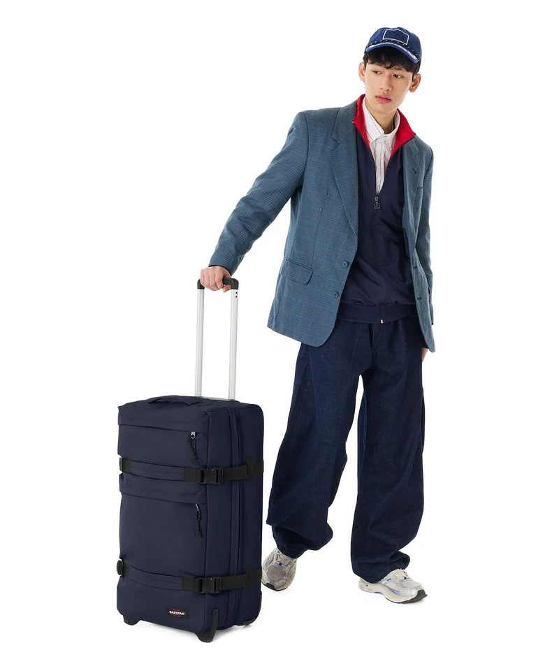 Eastpak Transit'R Plus Core M Bolso de viaje con ruedas ultra marine