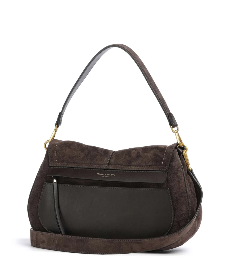 Gianni Chiarini Helena Round Bolso de hombro moka
