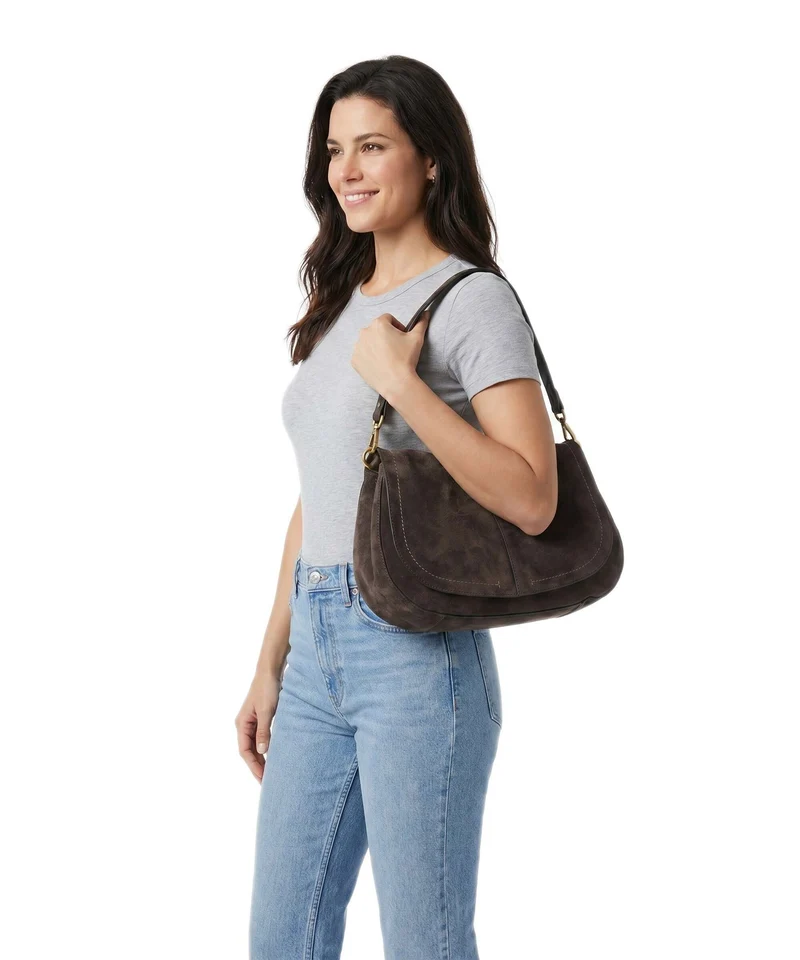 Gianni Chiarini Helena Round Bolso de hombro moka