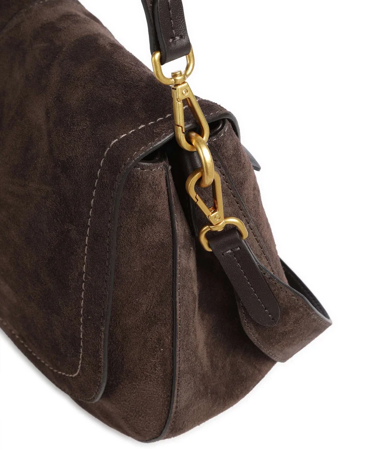 Gianni Chiarini Helena Round Bolso de hombro moka