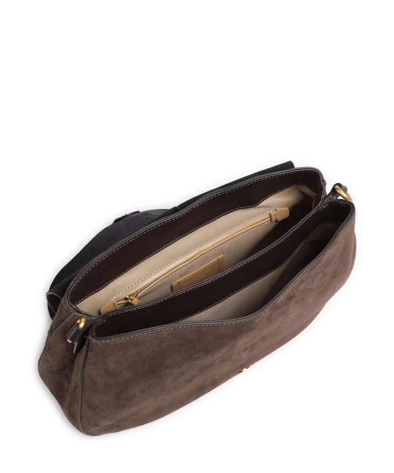 Gianni Chiarini Helena Round Bolso de hombro moka