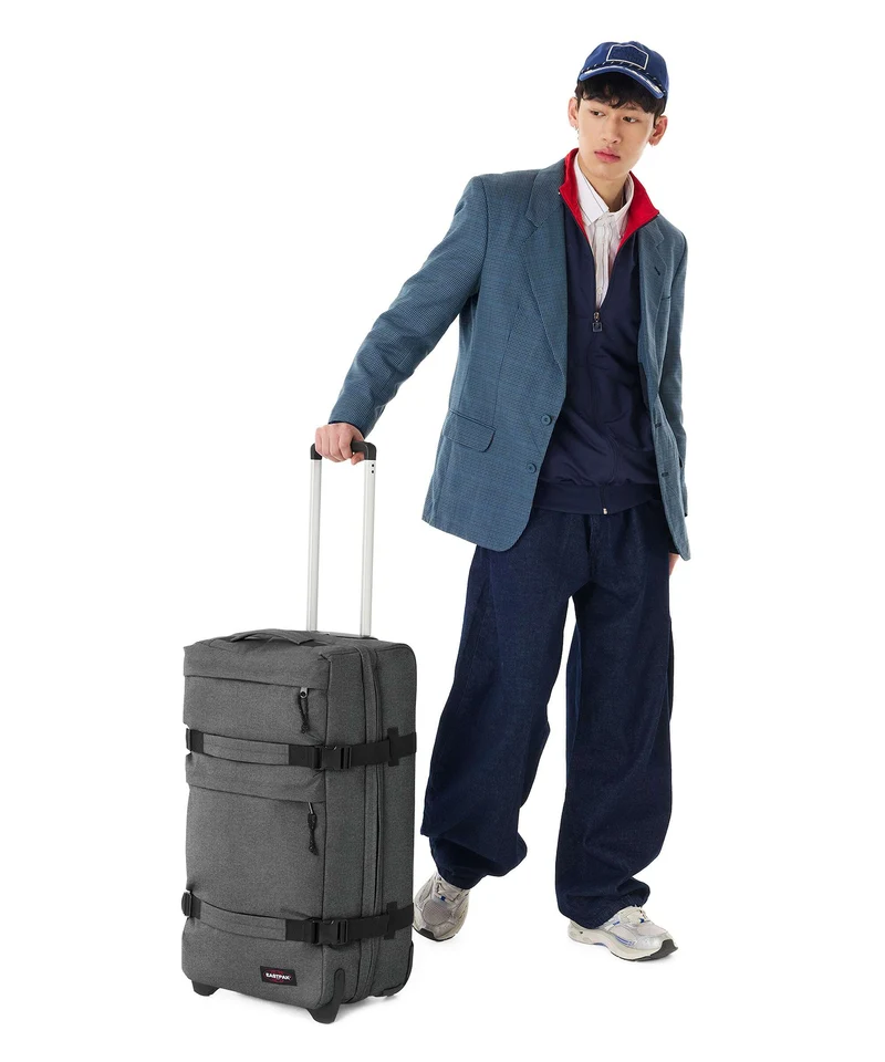 Eastpak Transit'R Plus Core M Bolso de viaje con ruedas black denim