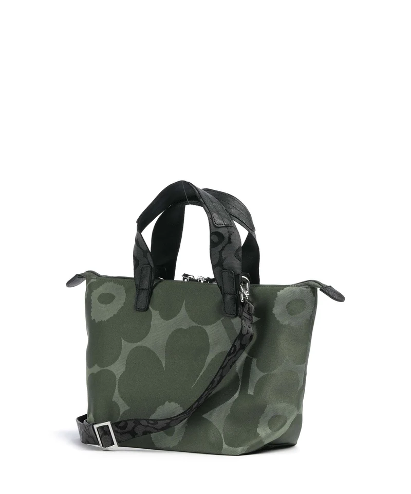 Marimekko All Day Unikko Bolso de mano green/light green