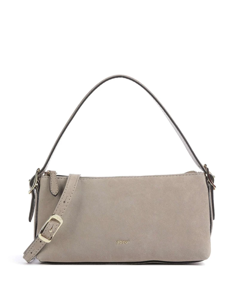 Abro Suede Carina Bolso de hombro siena