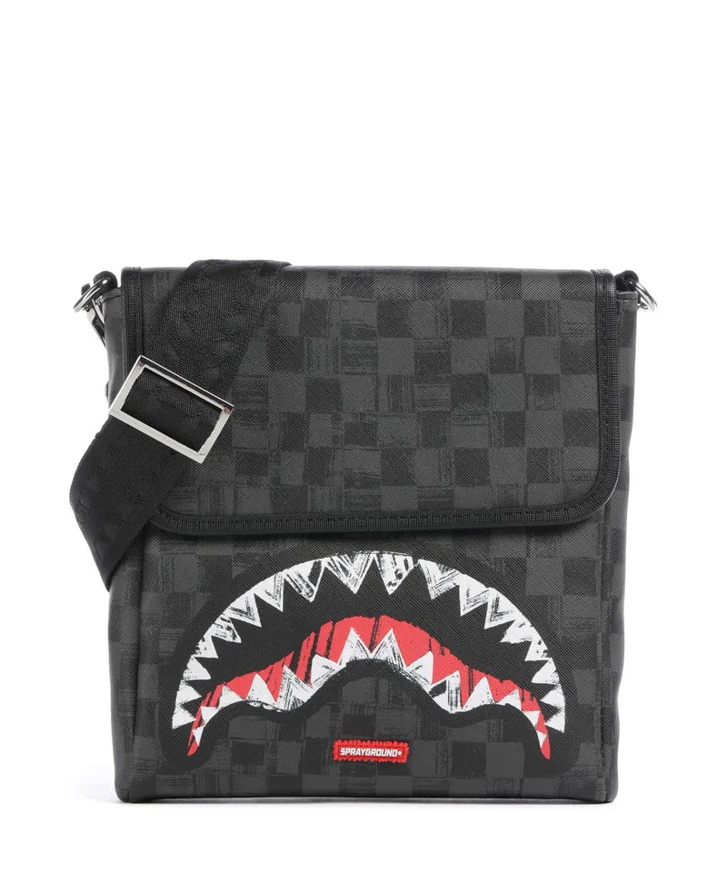 Sprayground Scribble Shark Bandolera multicolour