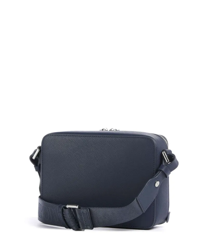Emporio Armani Business Regenerated Bandolera medieval blue