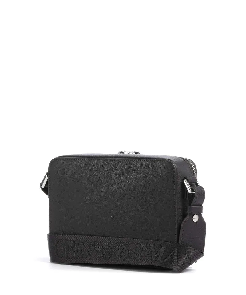 Emporio Armani Business Regenerated Bandolera ebony