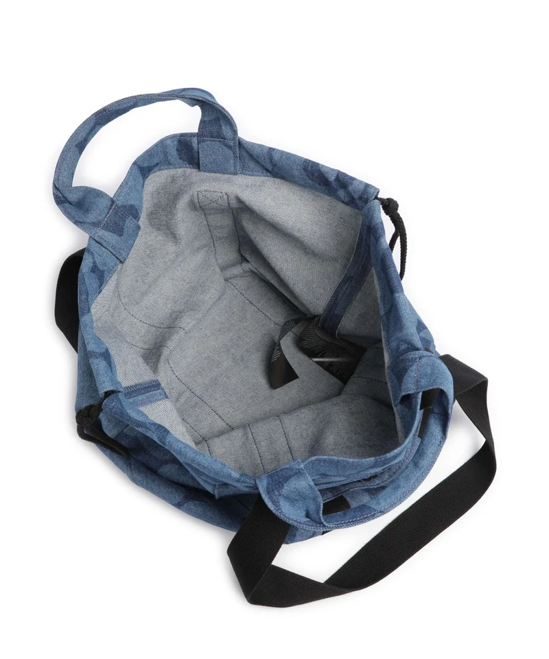 Marimekko Mono City Unikko Bolsa shopping mid indigo