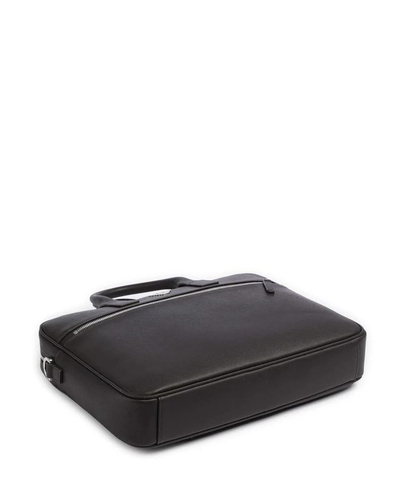 Emporio Armani Business Regenerated Maletín ebony
