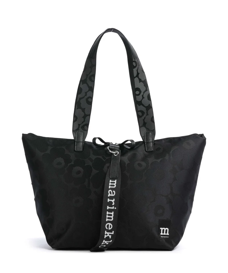 Marimekko All Day Unikko Bolsa shopping black