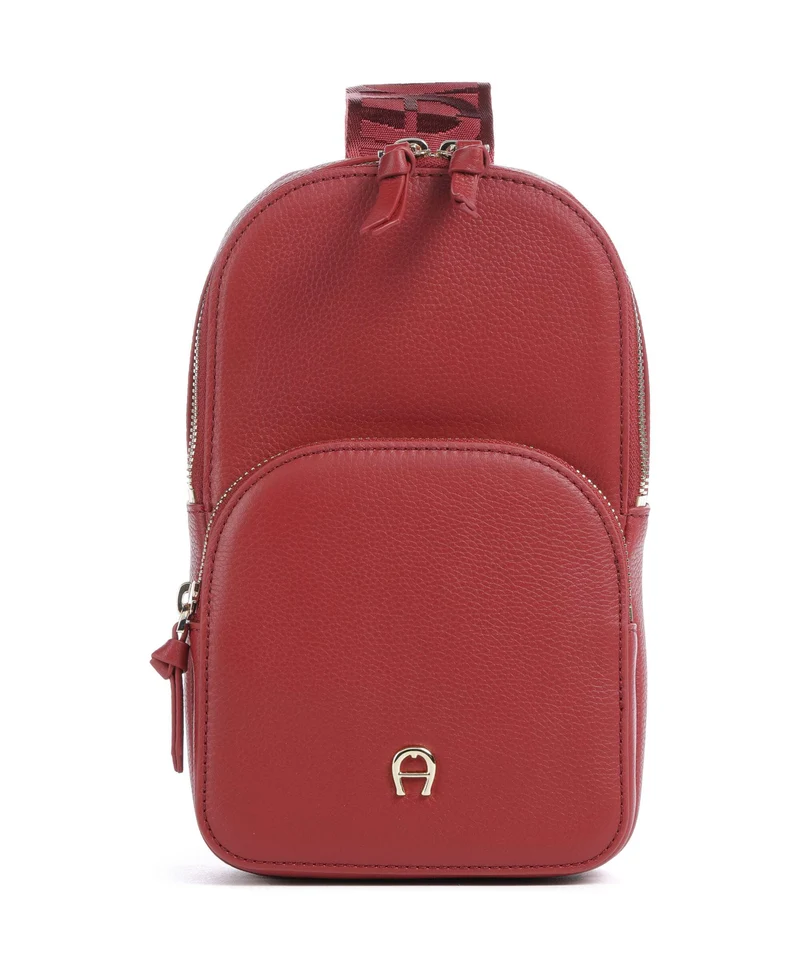Aigner Zita Mochila sling burnt red