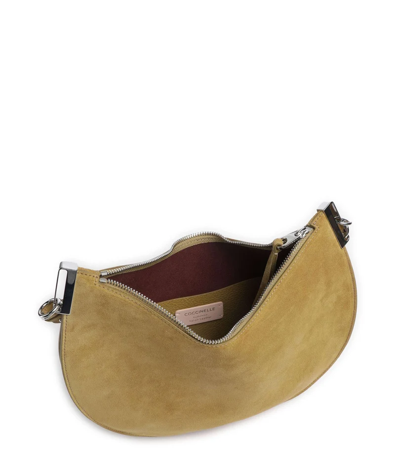 Coccinelle Sunup Suede Bolso de hobo seagrass
