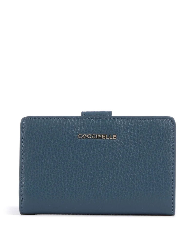 Coccinelle Metallic Soft Monedero deep blue