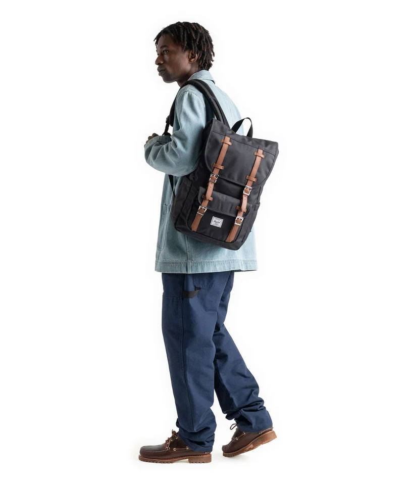 Herschel Little America 21 Mochila black tonal