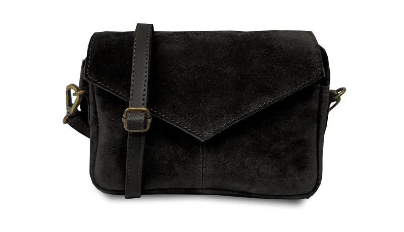 Chabo Bags Rio Romy Suede Schoudertas