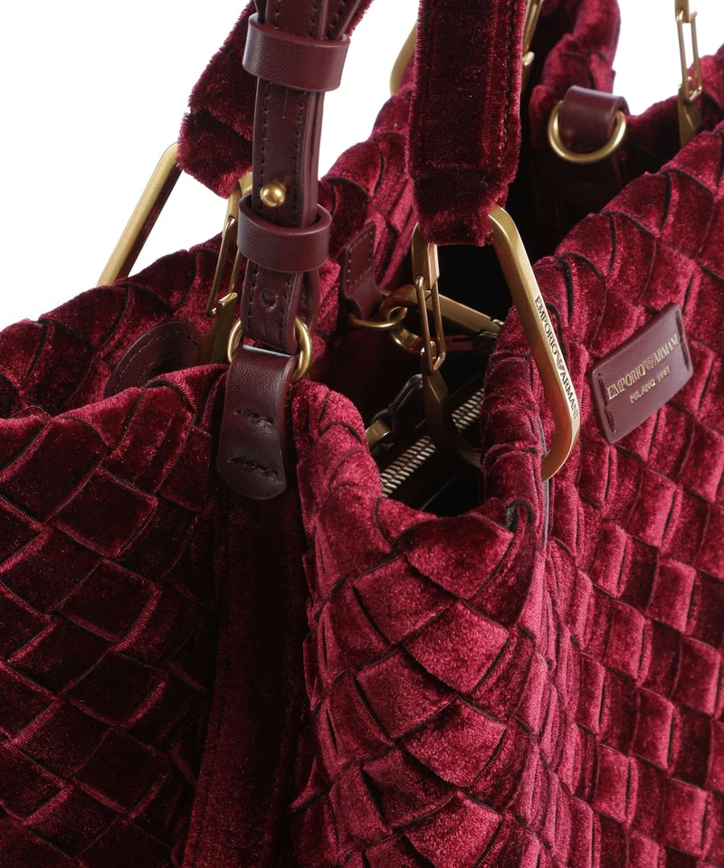 Emporio Armani My EA S Bolso de mano bordeaux