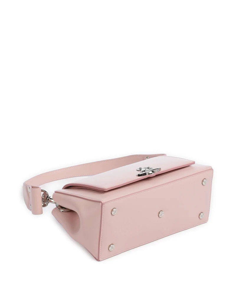 Vivienne Westwood Hazel Smooth Medium Bolso de hombro pastel pink