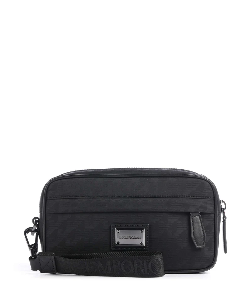Emporio Armani Eagle All Over Neceser black beauty
