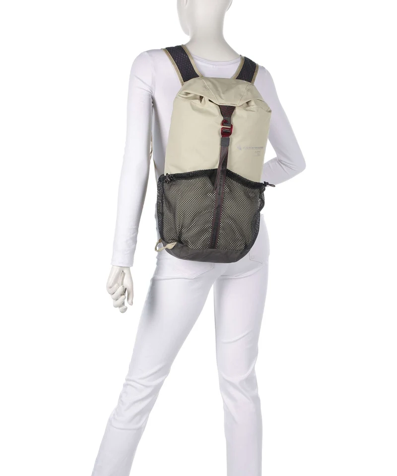 Klättermusen Fjörm 18 Mochila trekking silver creme