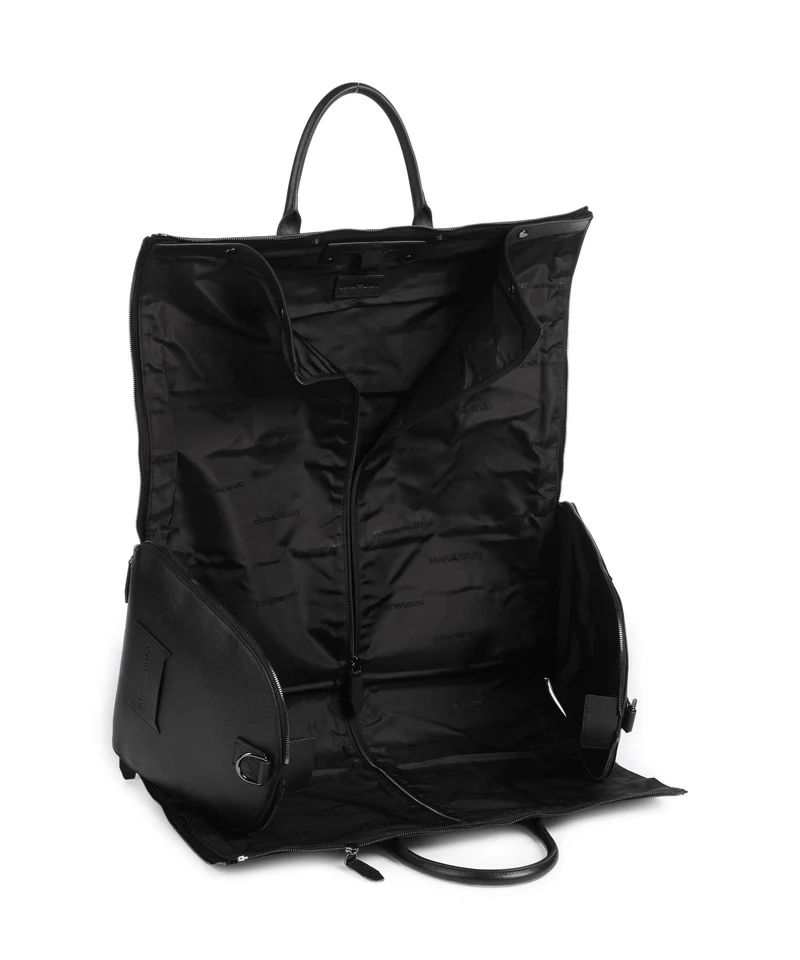 Emporio Armani Milano Bolsa de fin de semana black beauty