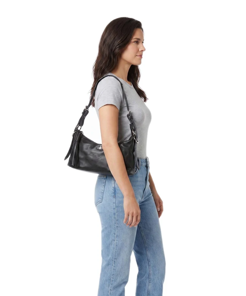 Vivienne Westwood Emma Supple Bolso de hombro black