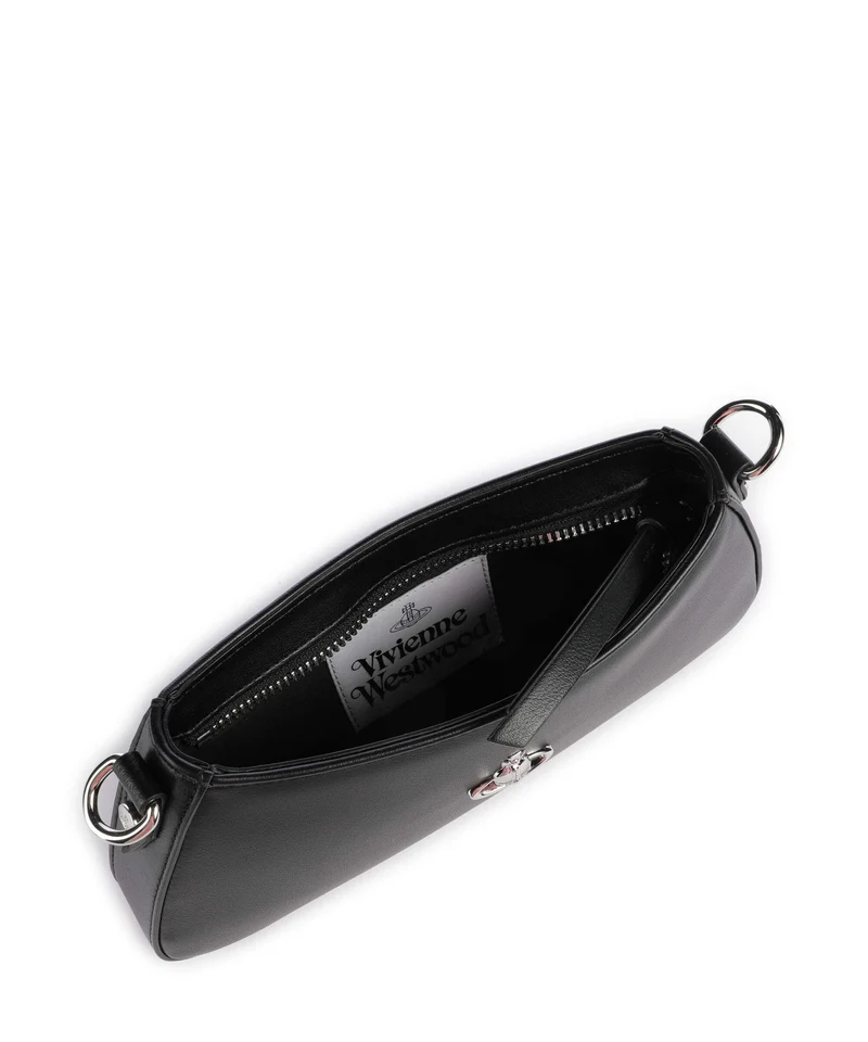 Vivienne Westwood Tasha Smooth Bolso de hombro black