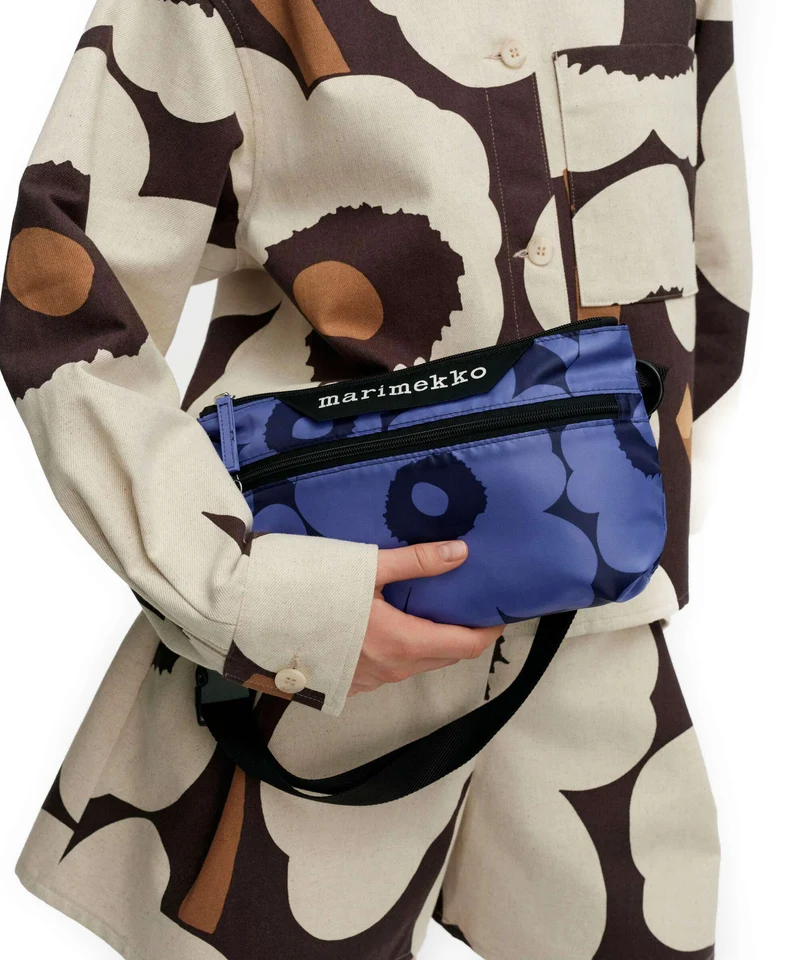 Marimekko Neat Unikko S Bandolera blue/dark blue