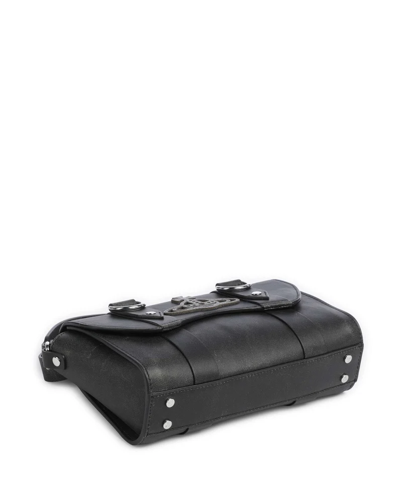 Vivienne Westwood Kimmy Distressed Bandolera off black