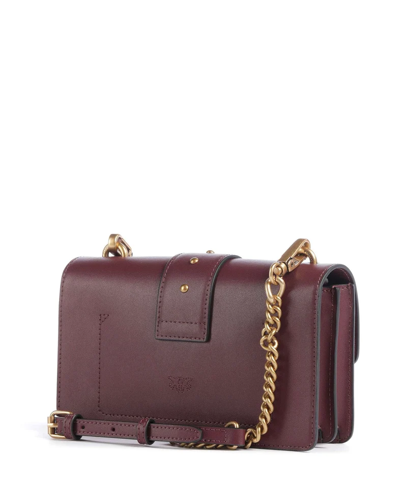 Pinko Love One Mini Bandolera ribes intenso/antique gold