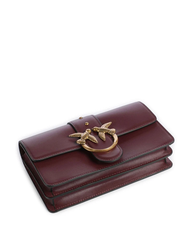 Pinko Love One Mini Bandolera ribes intenso/antique gold