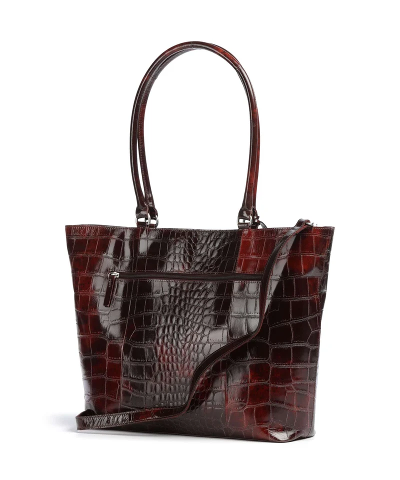 Burkely Cool Colbie Bolsa shopping burgundy patent