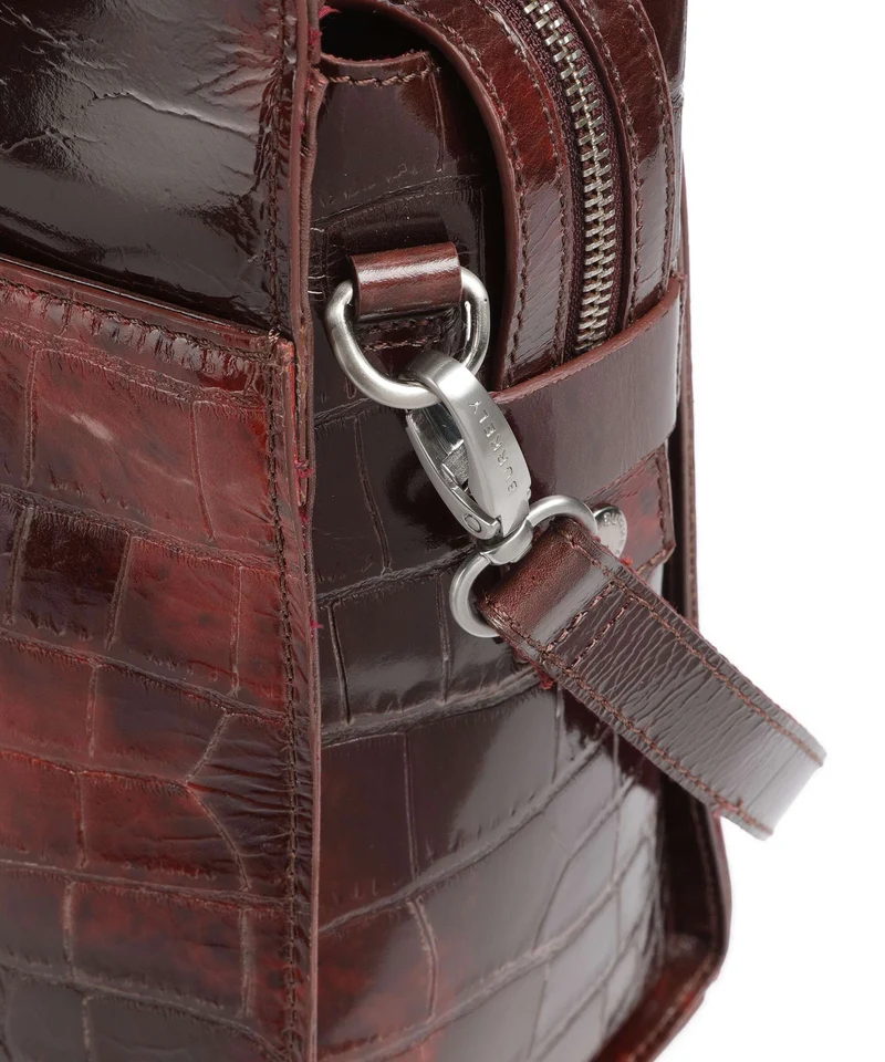Burkely Cool Colbie Bolsa shopping burgundy patent