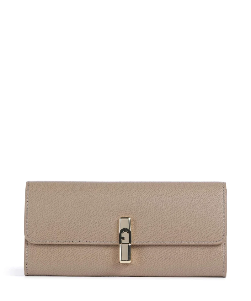 Furla Iride Continental Monedero greige/sabbia int