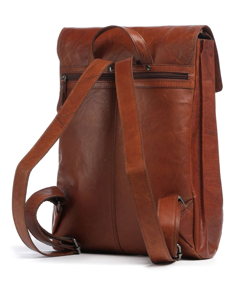 Spikes & Sparrow Bronco Marlotte Mochila para portátil brandy