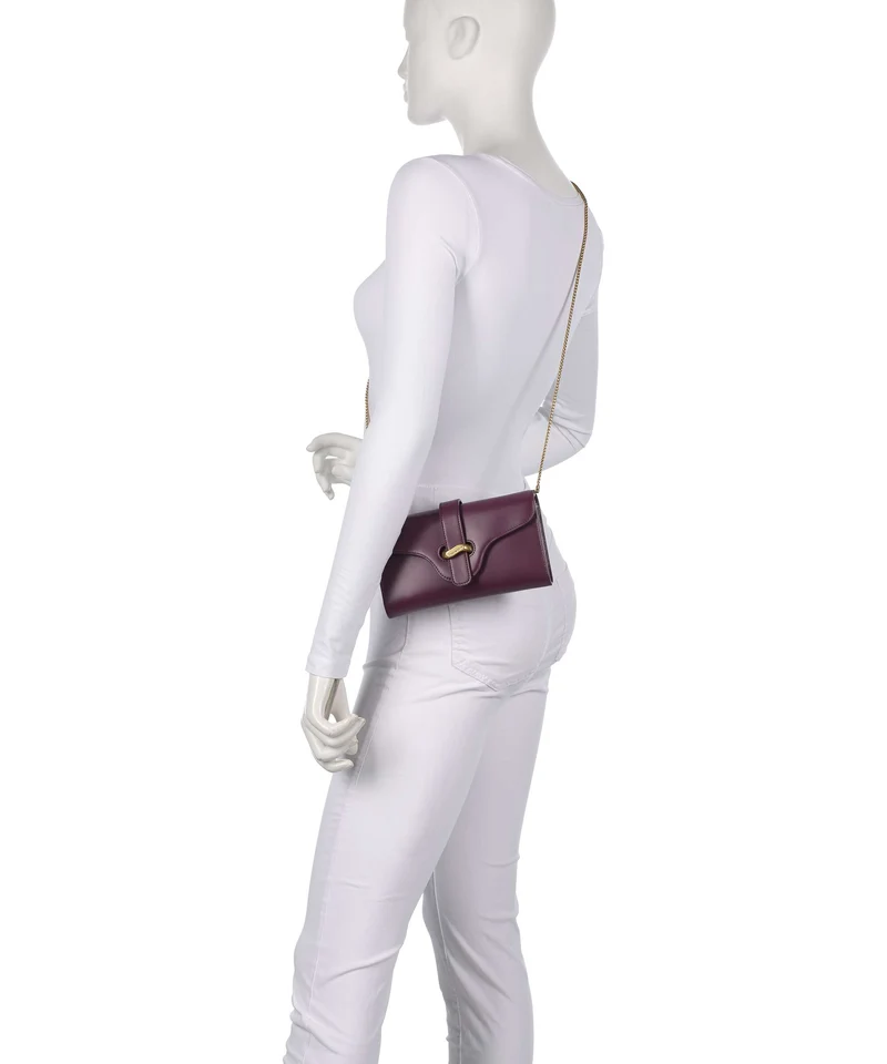 Emporio Armani Costanza Bandolera aubergine