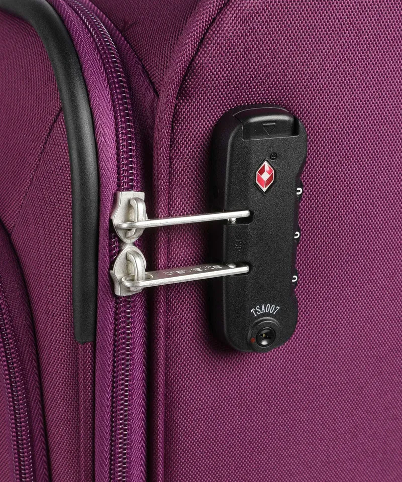 Travelite Priego Juego de maletas (4 ruedas) berry