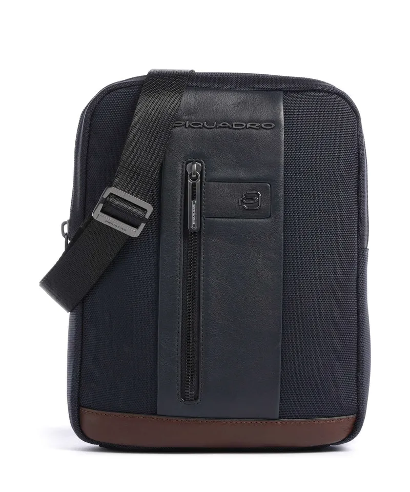 Piquadro Brief 2 Bandolera blue/cognac