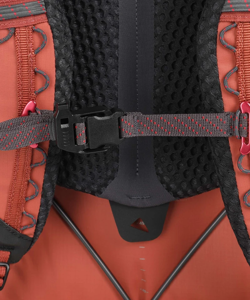 Klättermusen Gungne 43 Mochila de senderismo ash red