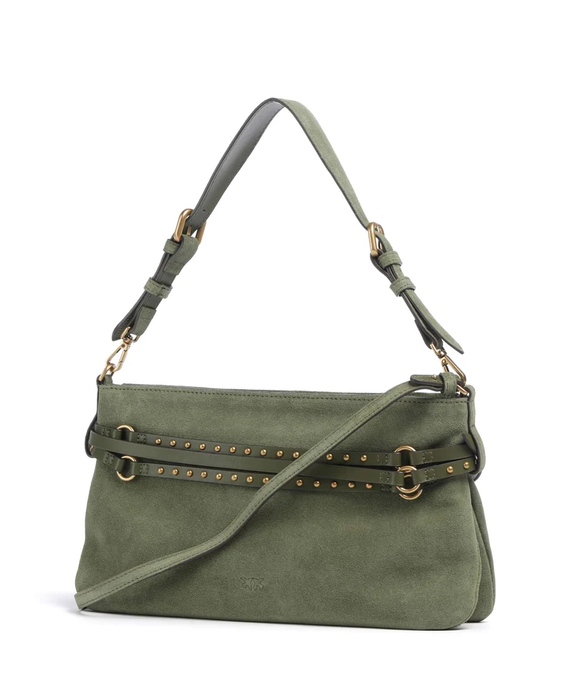 Pinko Belt Classic Bolso de hombro oliva capulet/antique gold